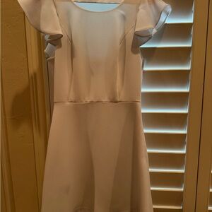 BCBGeneration White Asymmetrical Dress